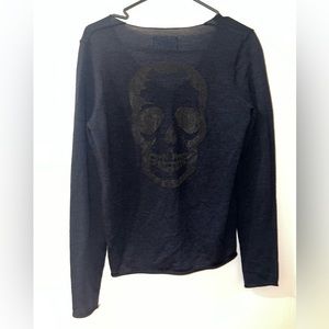 Zadig & Voltaire Merino Wool Skull Sweater